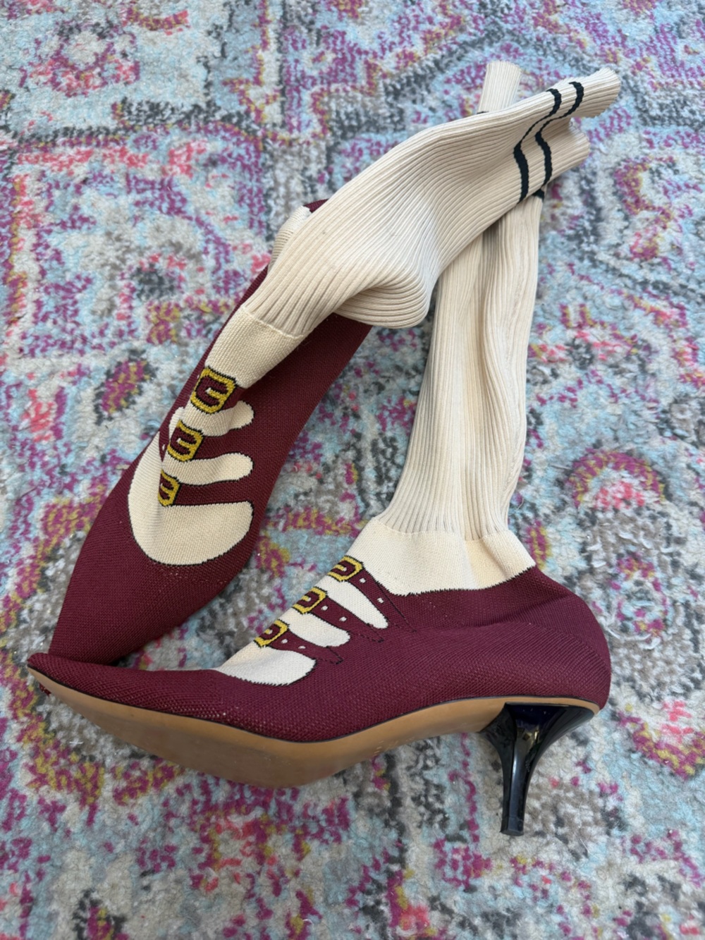 Marni Surreal Heeled Sock Boots